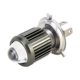 H4 DC12-80V / 10W / 6000K / 3000K / 800LM Bicolor Motorcycle Headlights with Projector Lens